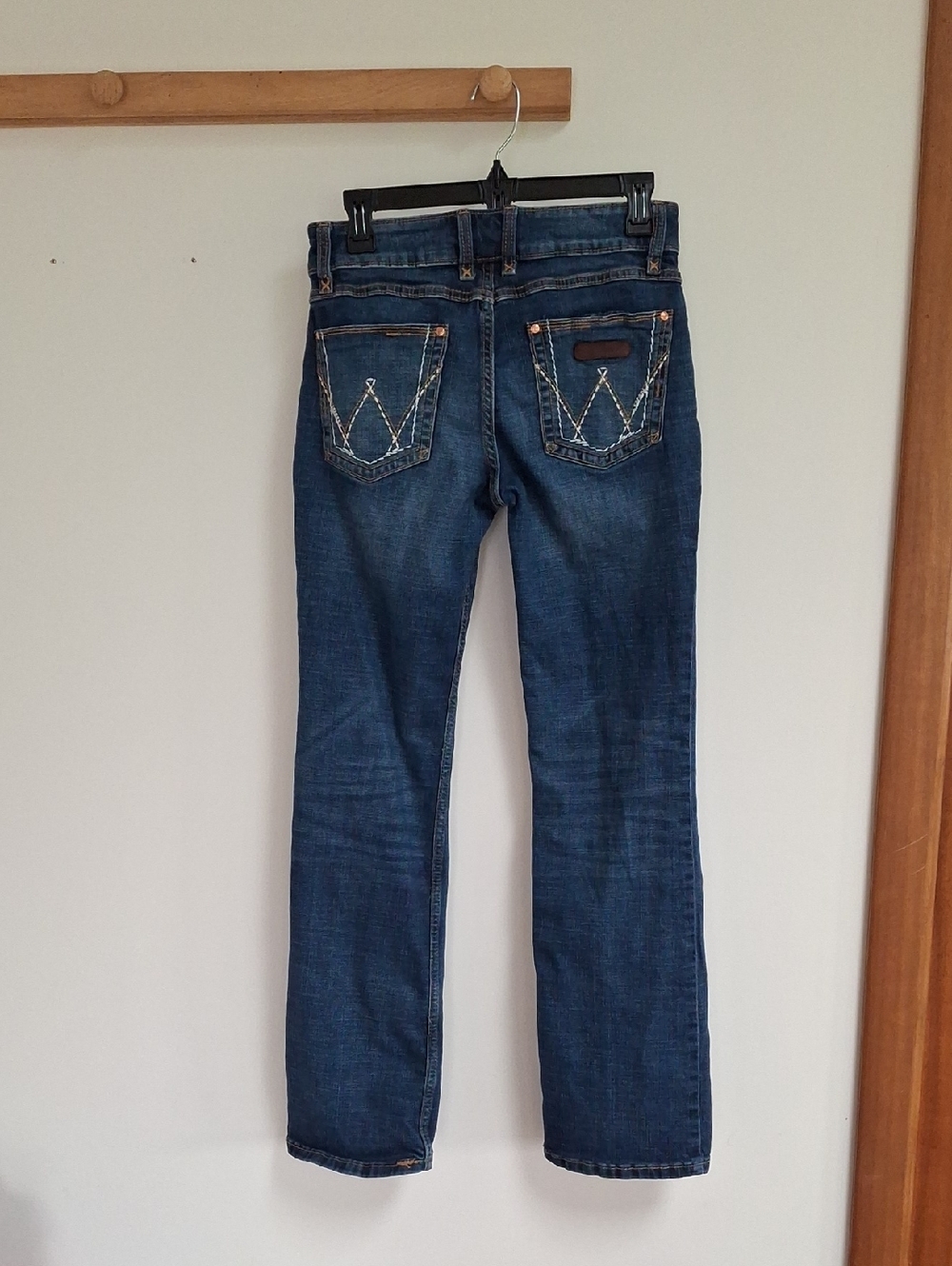 Wrangler Juniors 3 X 32 Bootcut Embroidered Jeans